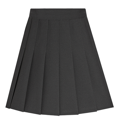 Junior Skirt - Stitched Down Knife Pleated Eco